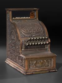 A Brass National Cash Register, Model No. 311