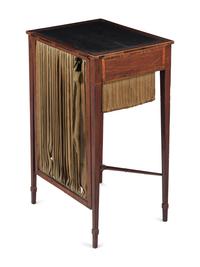 A George III Mahogany Sewing Table