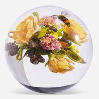 Paul Stankard (American, b. 1943) Botanical Orb, USA, circa 2010