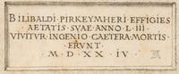 Willibald Pirckheimer , 1524