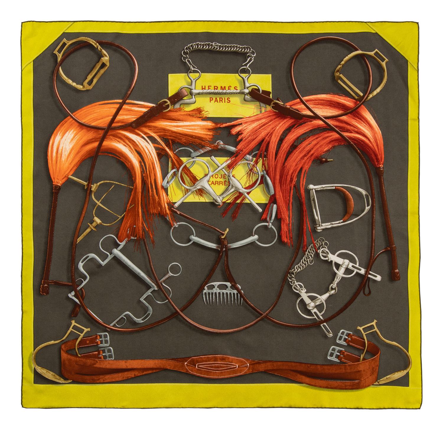 Two Hermès Scarves
