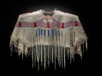 Plateau Beaded Hide Dress Yoke