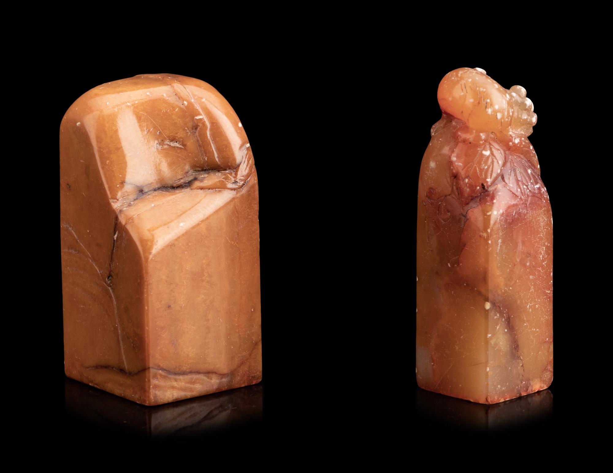 Night Chinese Horn, Soapstone and Hardstone Seals