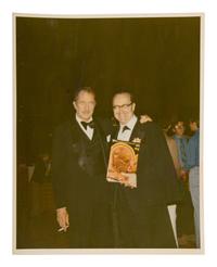 [ACKERMAN, FORREST J. (1916-2008)]. A large archive of photographs from the personal collection of Forrest J. Ackerman, including many inscribed photographs from various authors and celebrities.