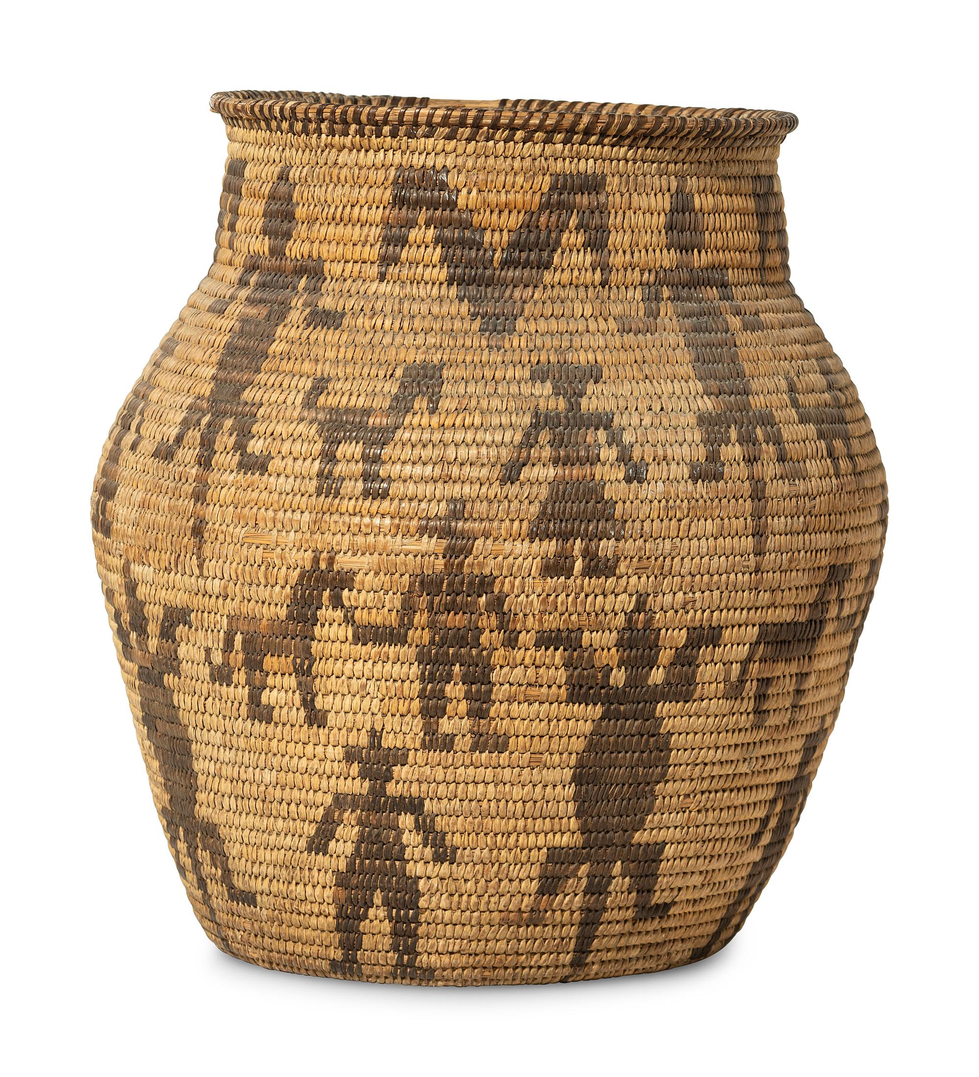 Tohono O'odham Figural Basket