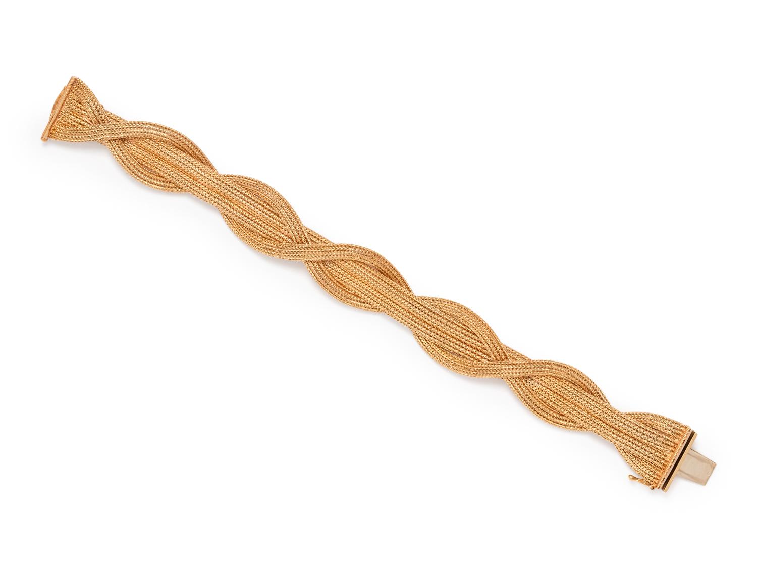 YELLOW GOLD BRACELET