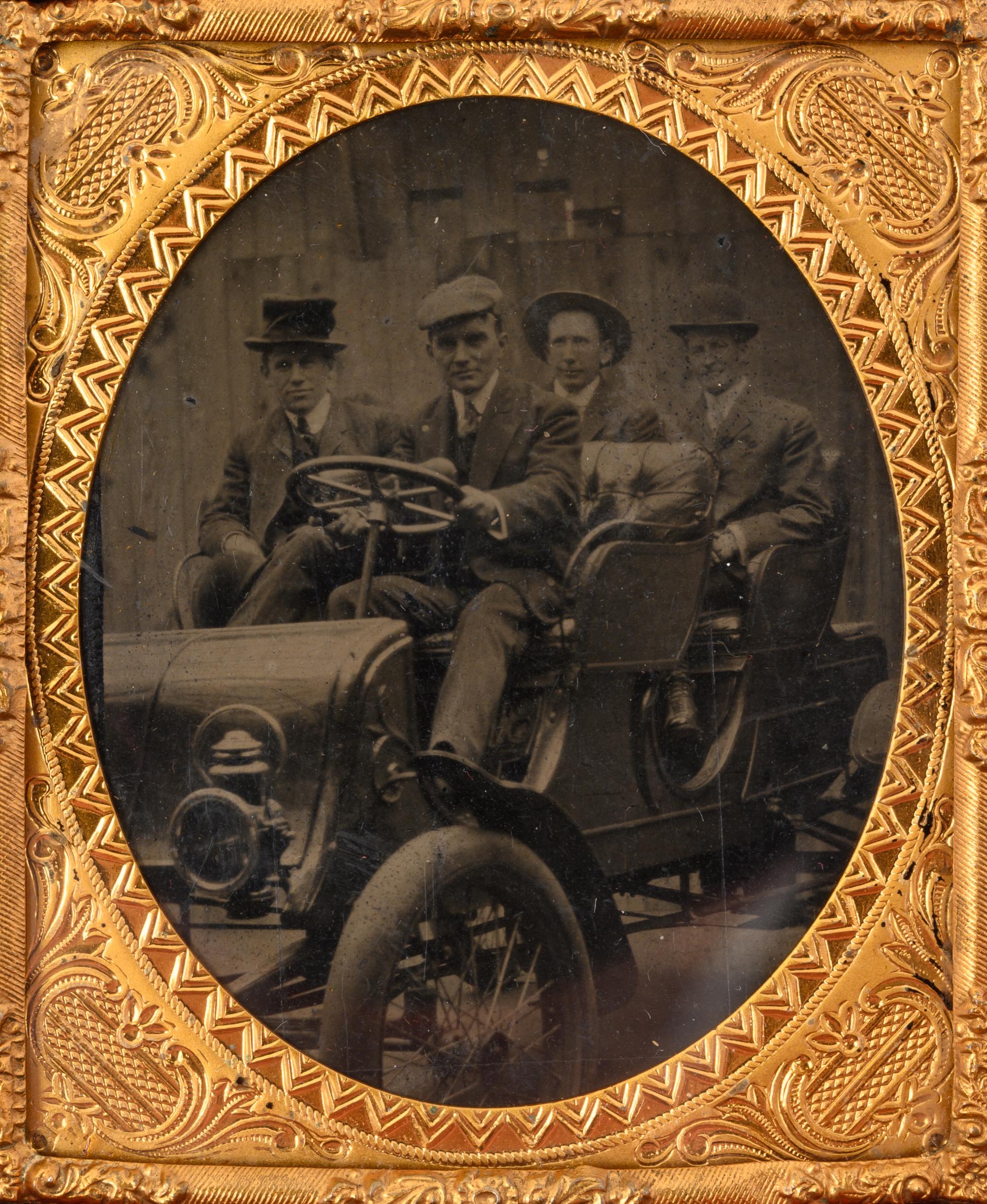 Three Sixth Plate Occupational Tintypes