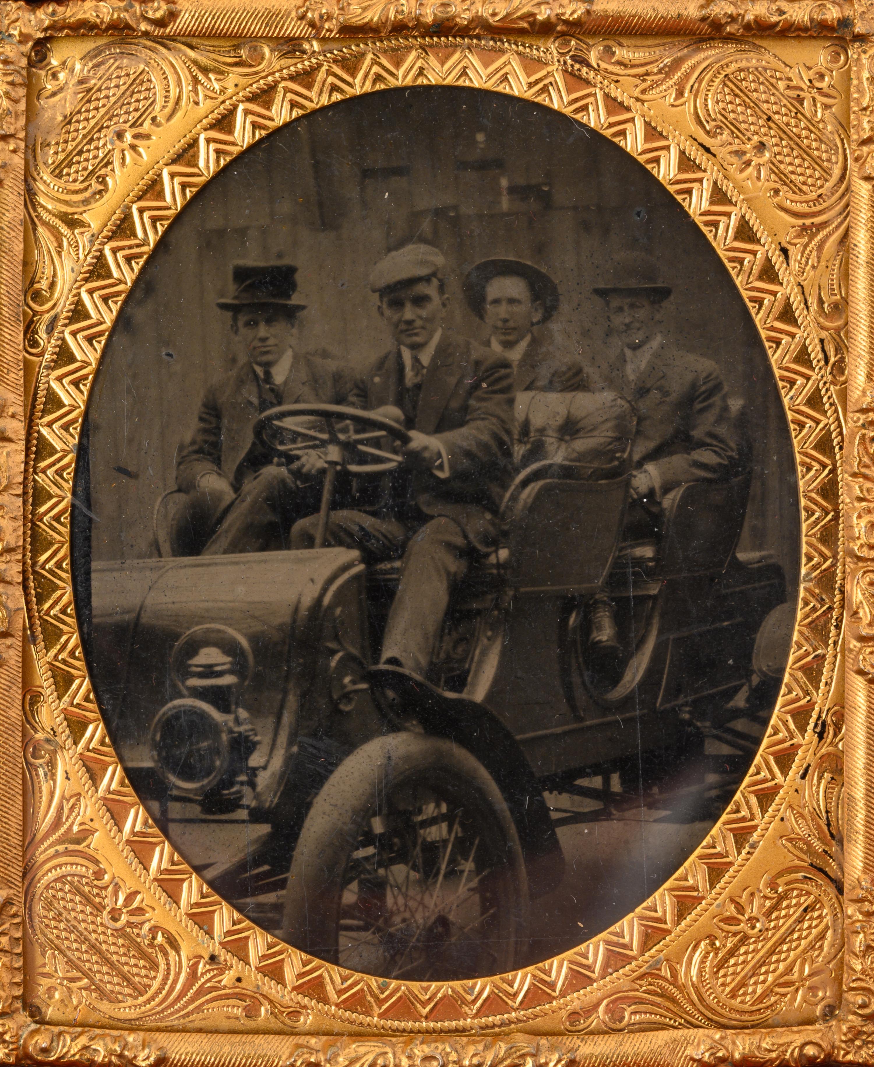 Three Sixth Plate Occupational Tintypes