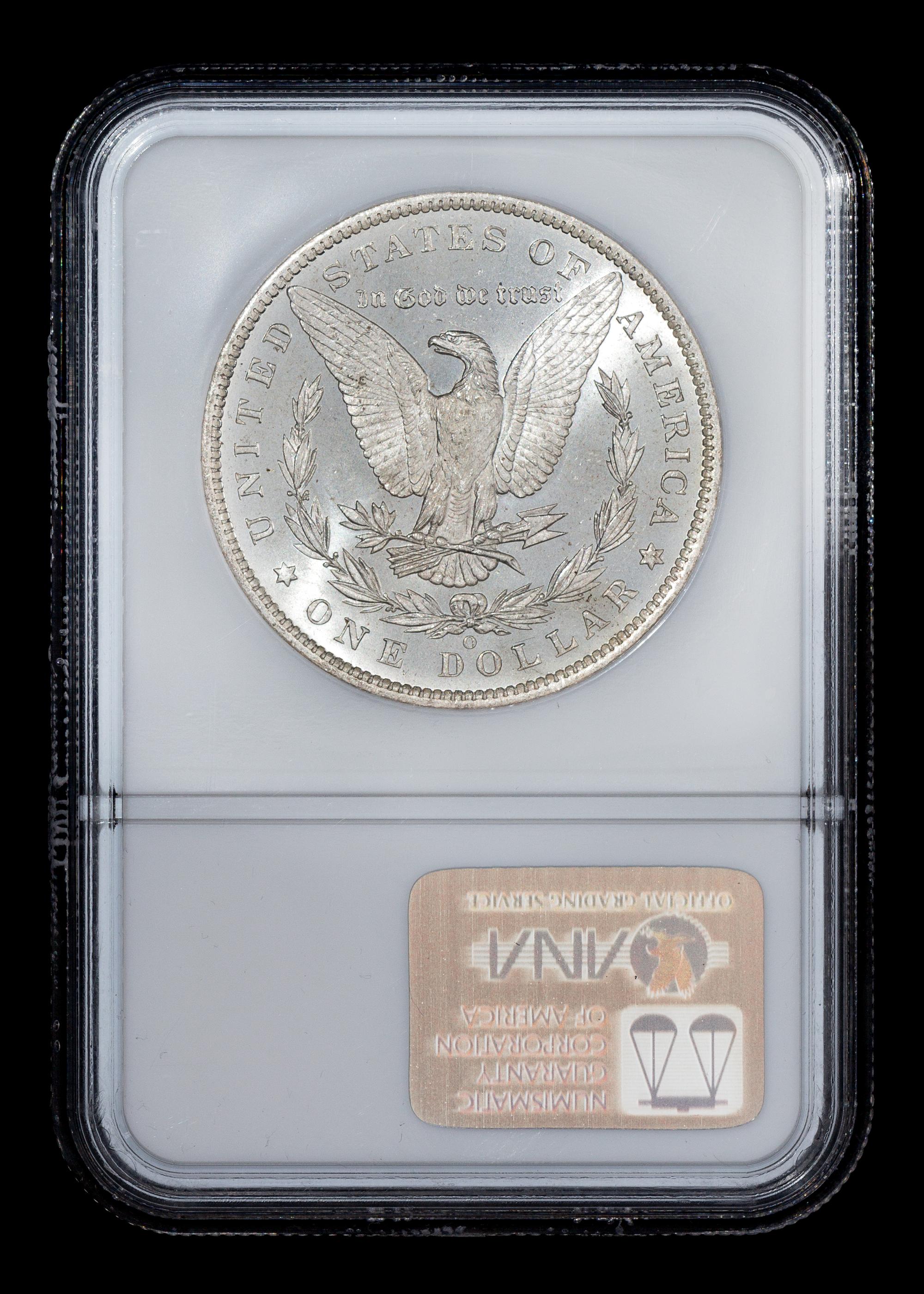 A United States 1885-O Morgan Silver $1 Coin
