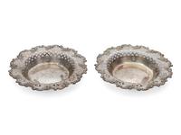 A Pair of American Silver Candy Dishes — Theodore B. Starr, New York, NY, Late 19th/Early 20th Century