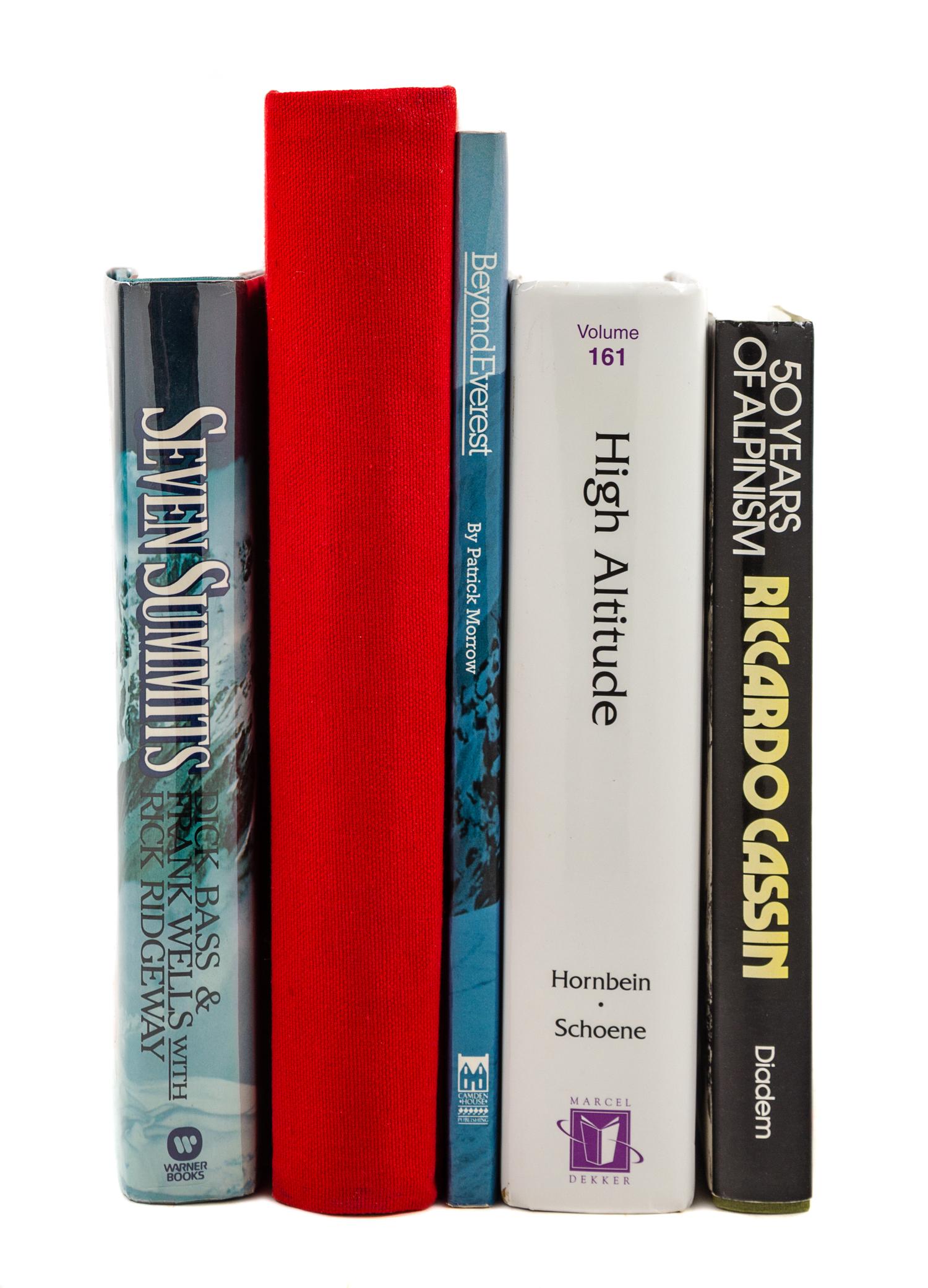 [MOUNTAINEERING - SIGNED OR INSCRIBED]. A group of 11 works, including: