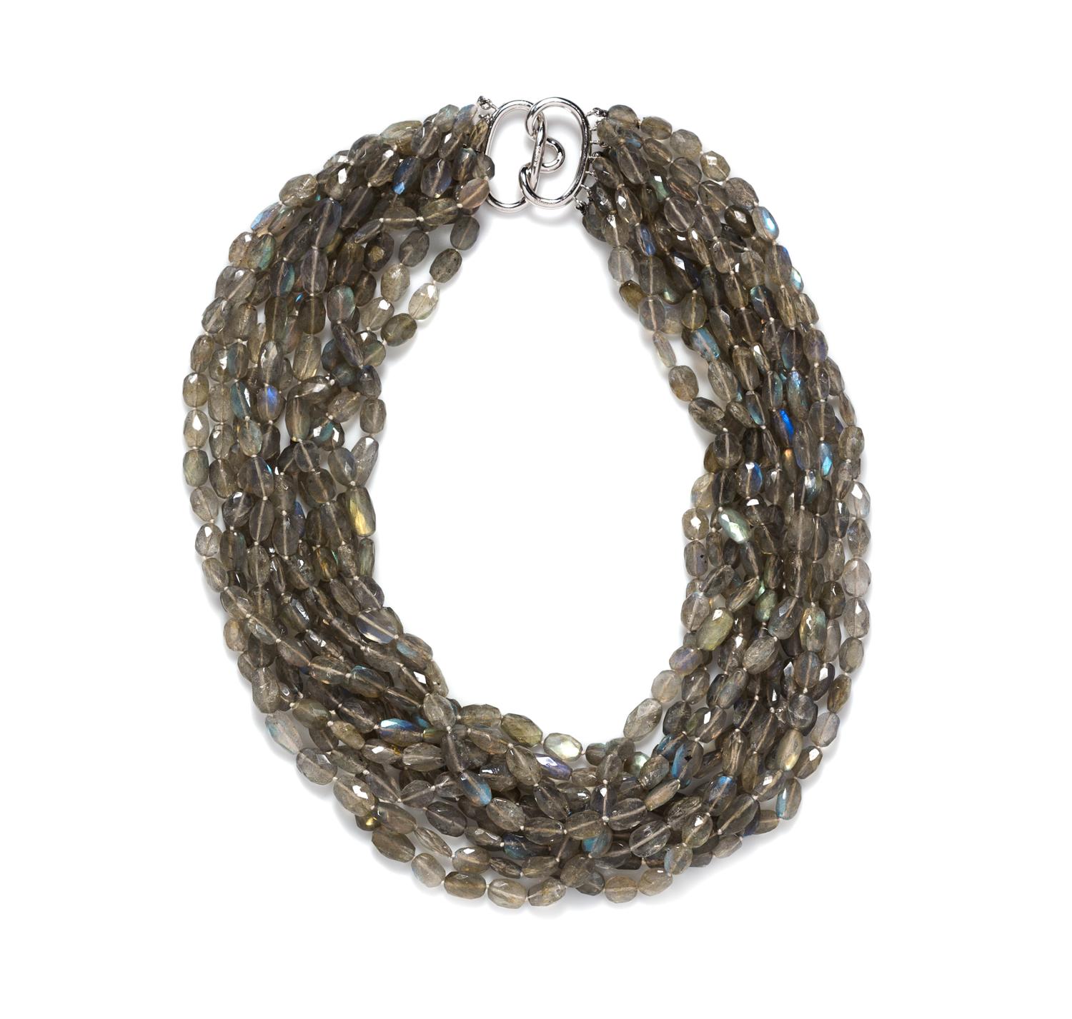An 18 Karat Gold and Labradorite Necklace, Verdura,