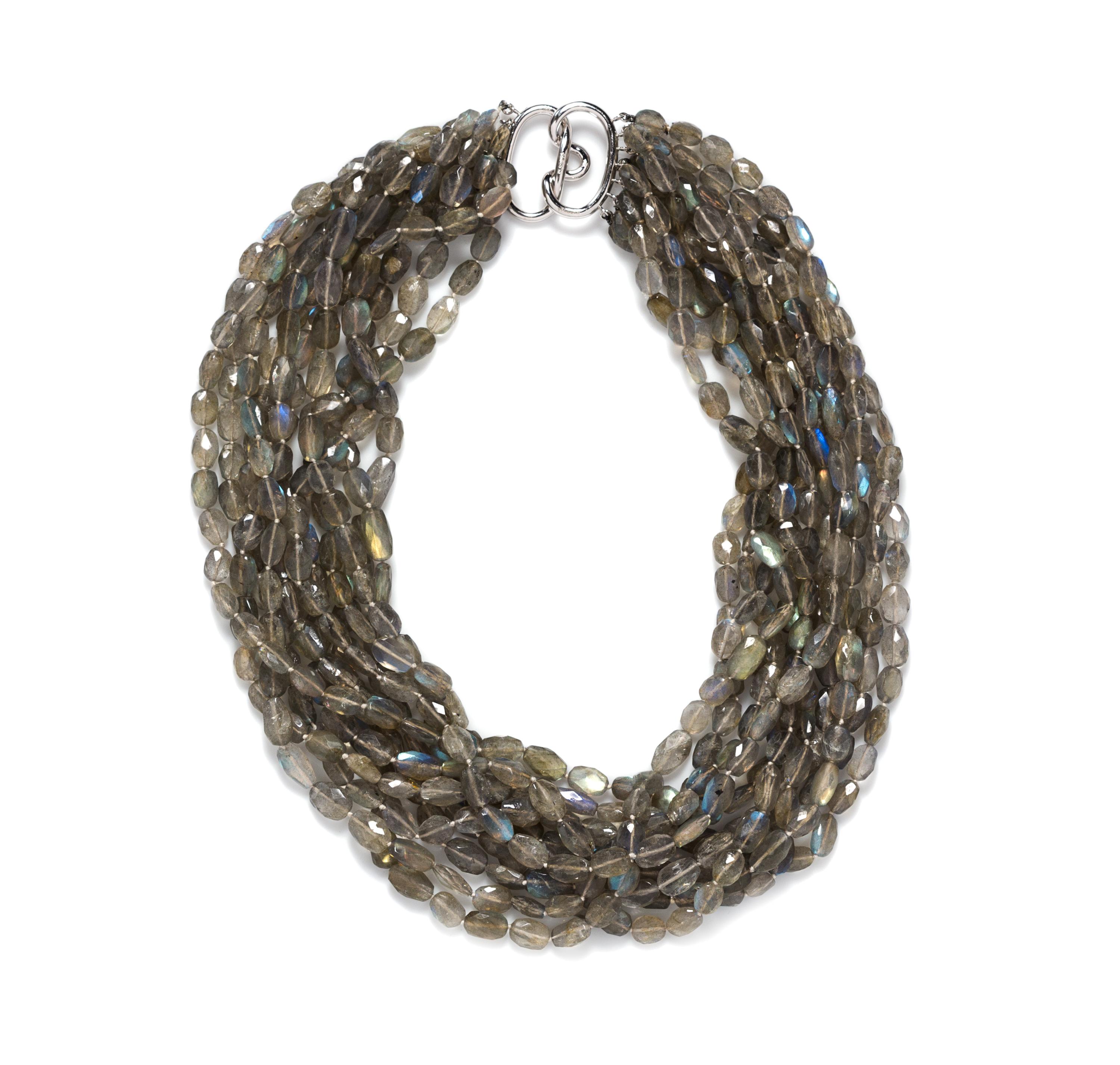 An 18 Karat Gold and Labradorite Necklace, Verdura,