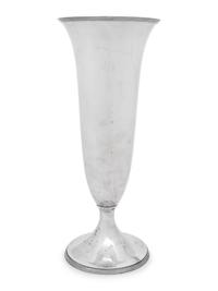 A Large American Silver Vase