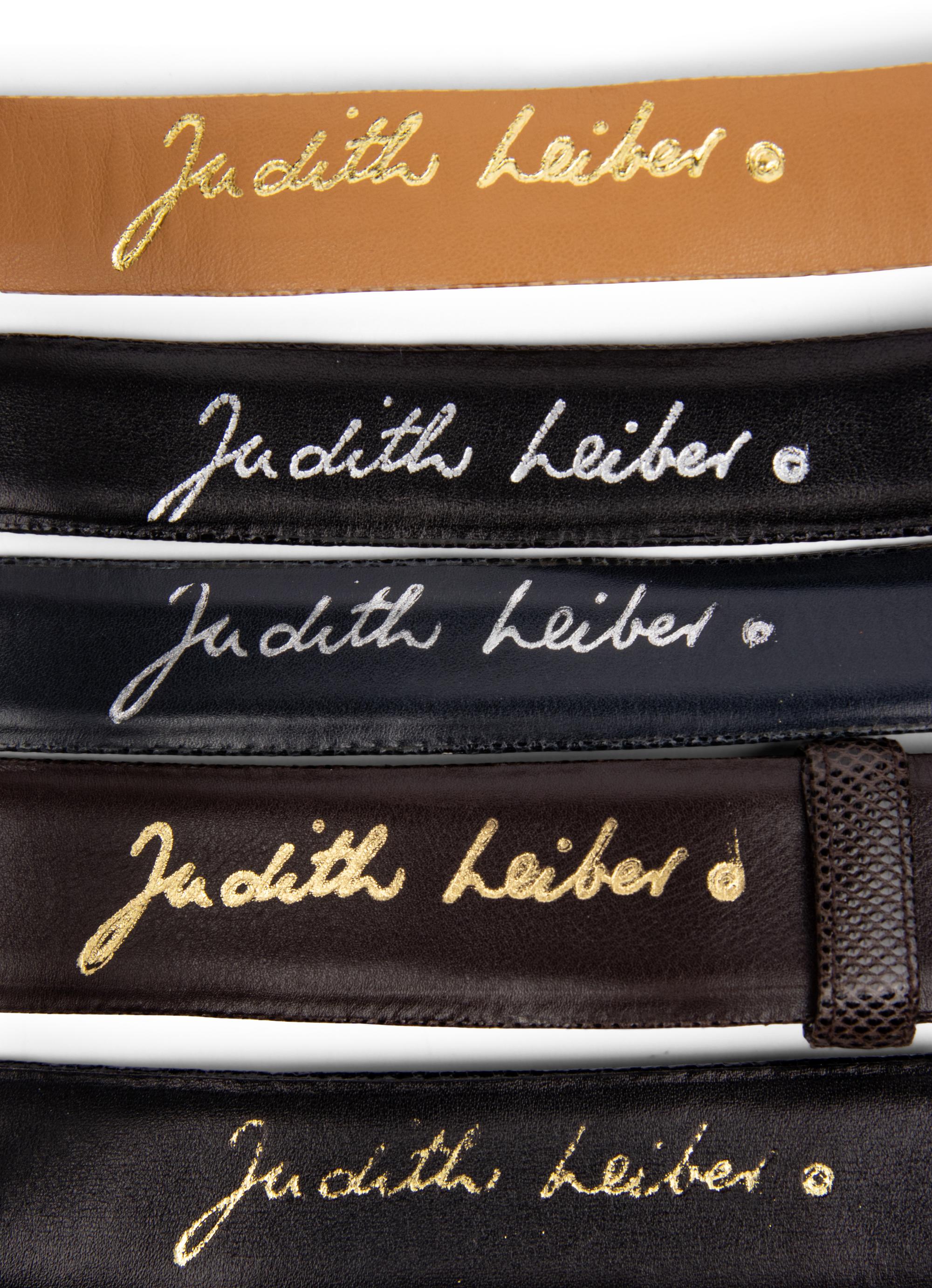 Judith Leiber, Five Belts