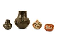 Four Southwestern Pottery Vessels