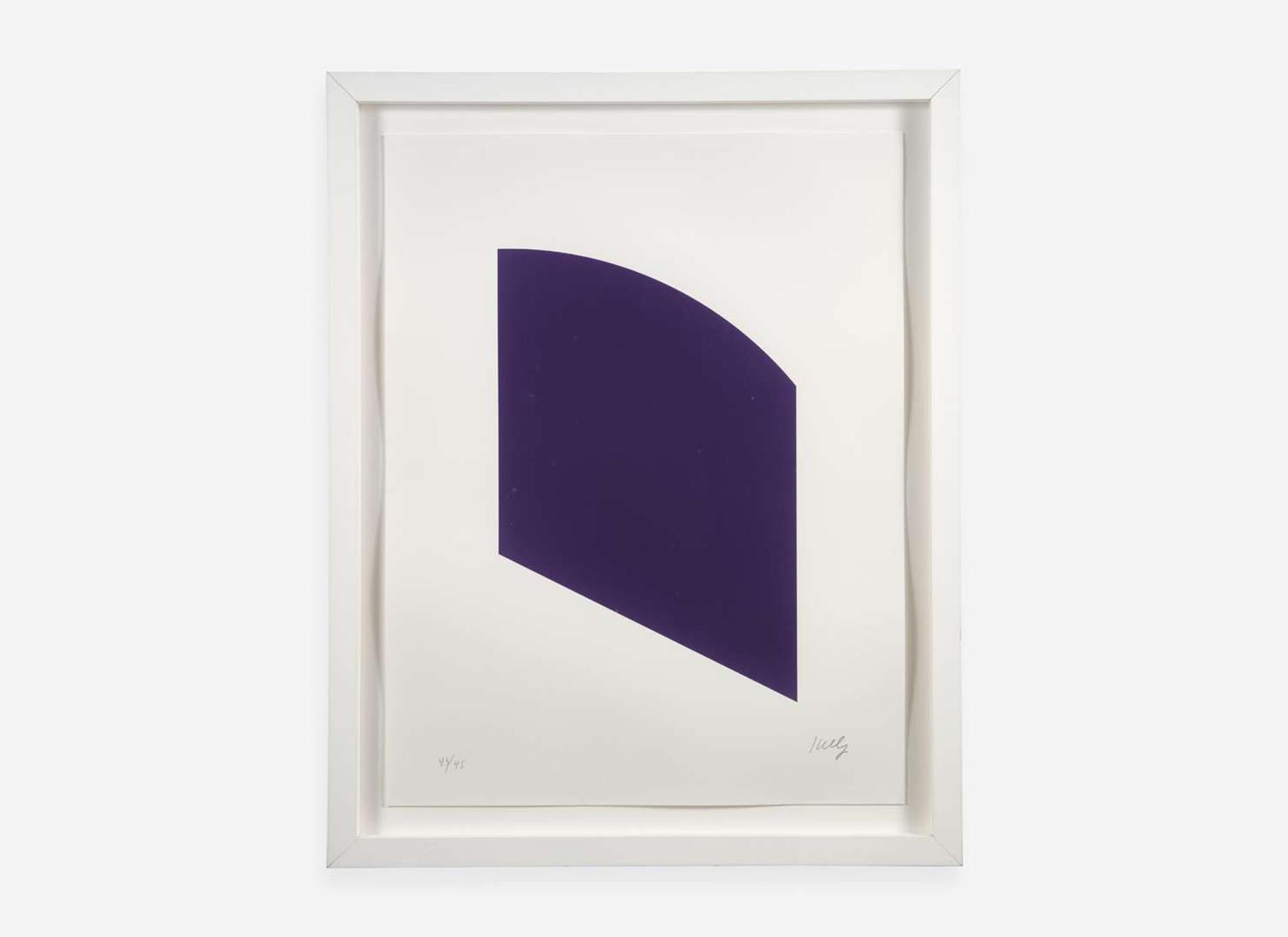 Ellsworth Kelly (American, 1923-2015) - Purple