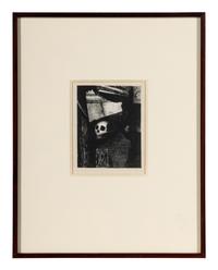 Through an Opening in the Wall, a Skull Appeared ( Plate 1 from Edmond Picard’s Le Jure ), 1887