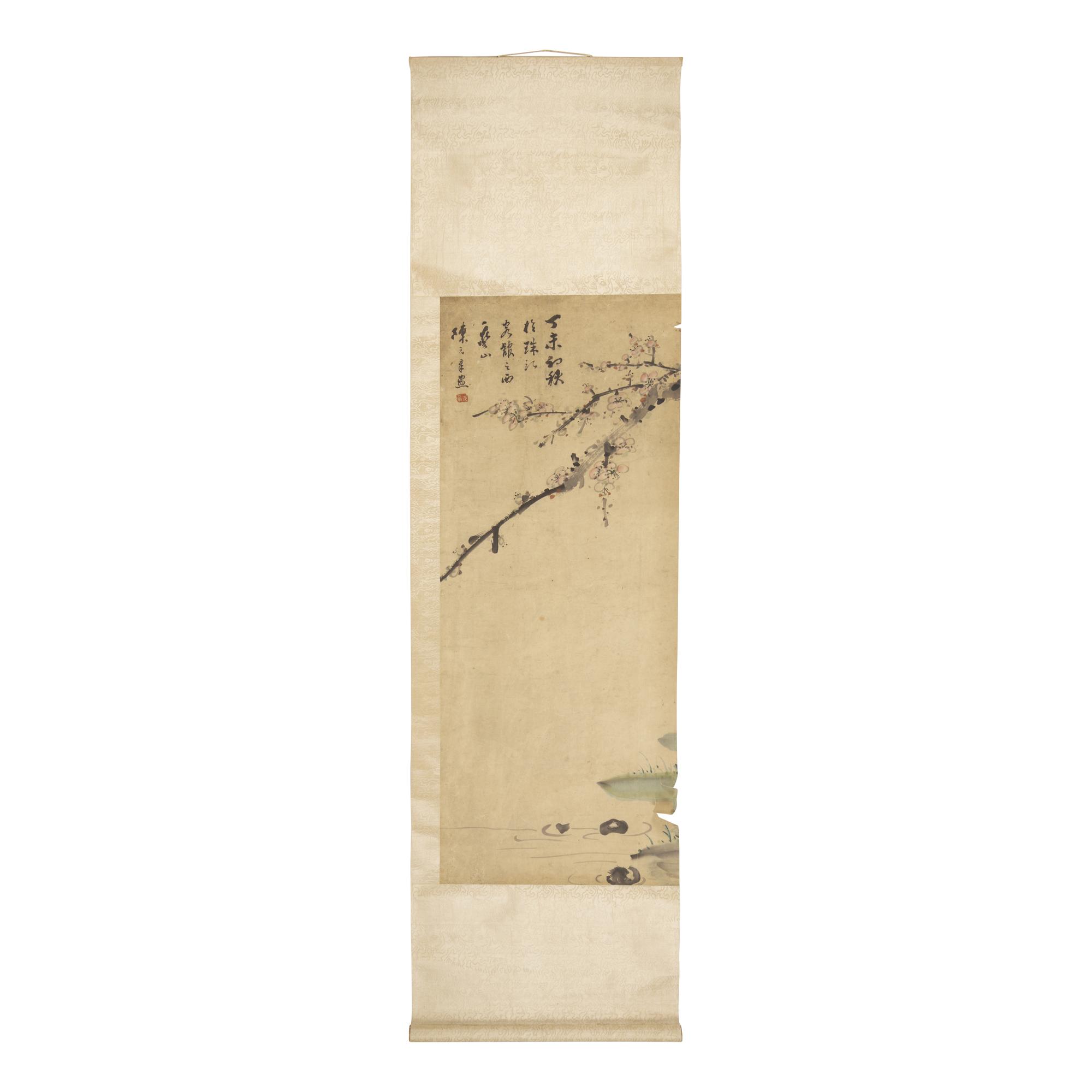 Three Chinese Paintings — 謝稚柳（款），高奇峰（款）及其他