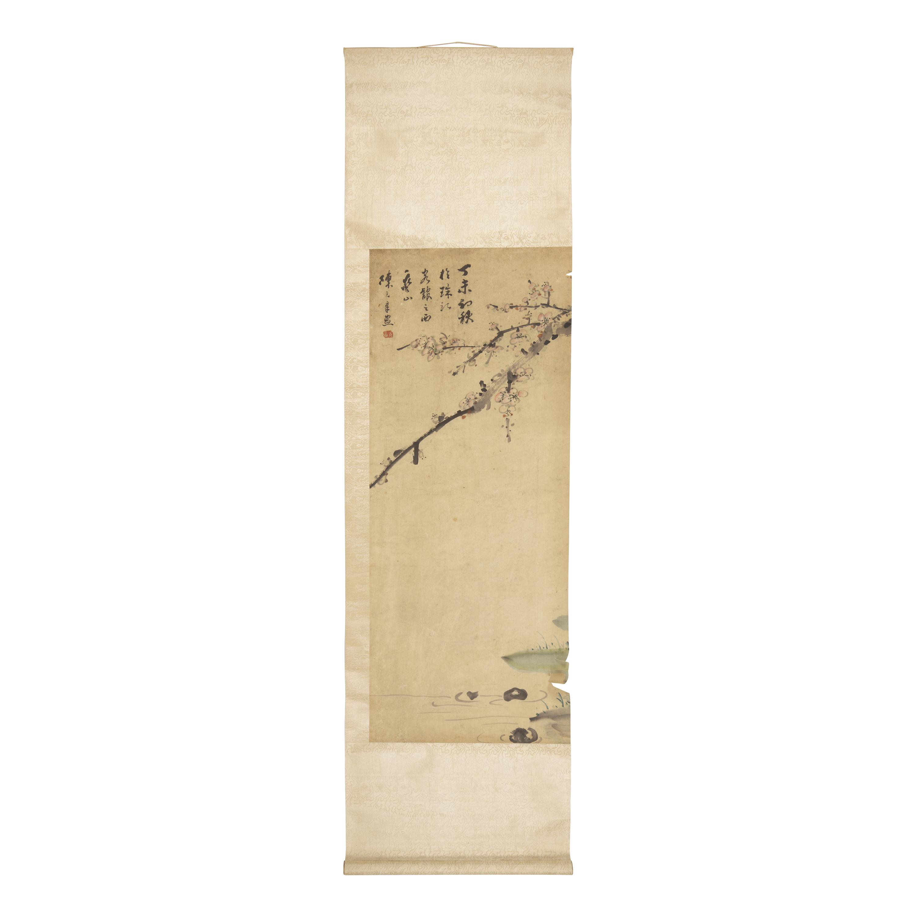 Three Chinese Paintings — 謝稚柳（款），高奇峰（款）及其他