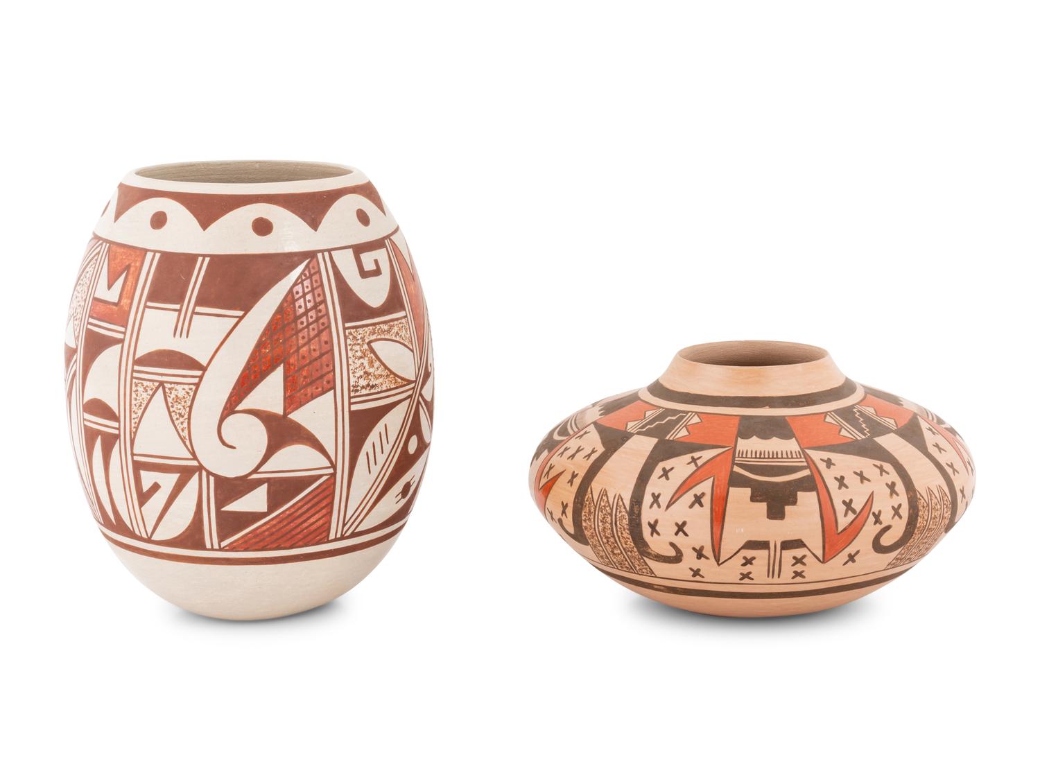 Hopi Pottery Jars