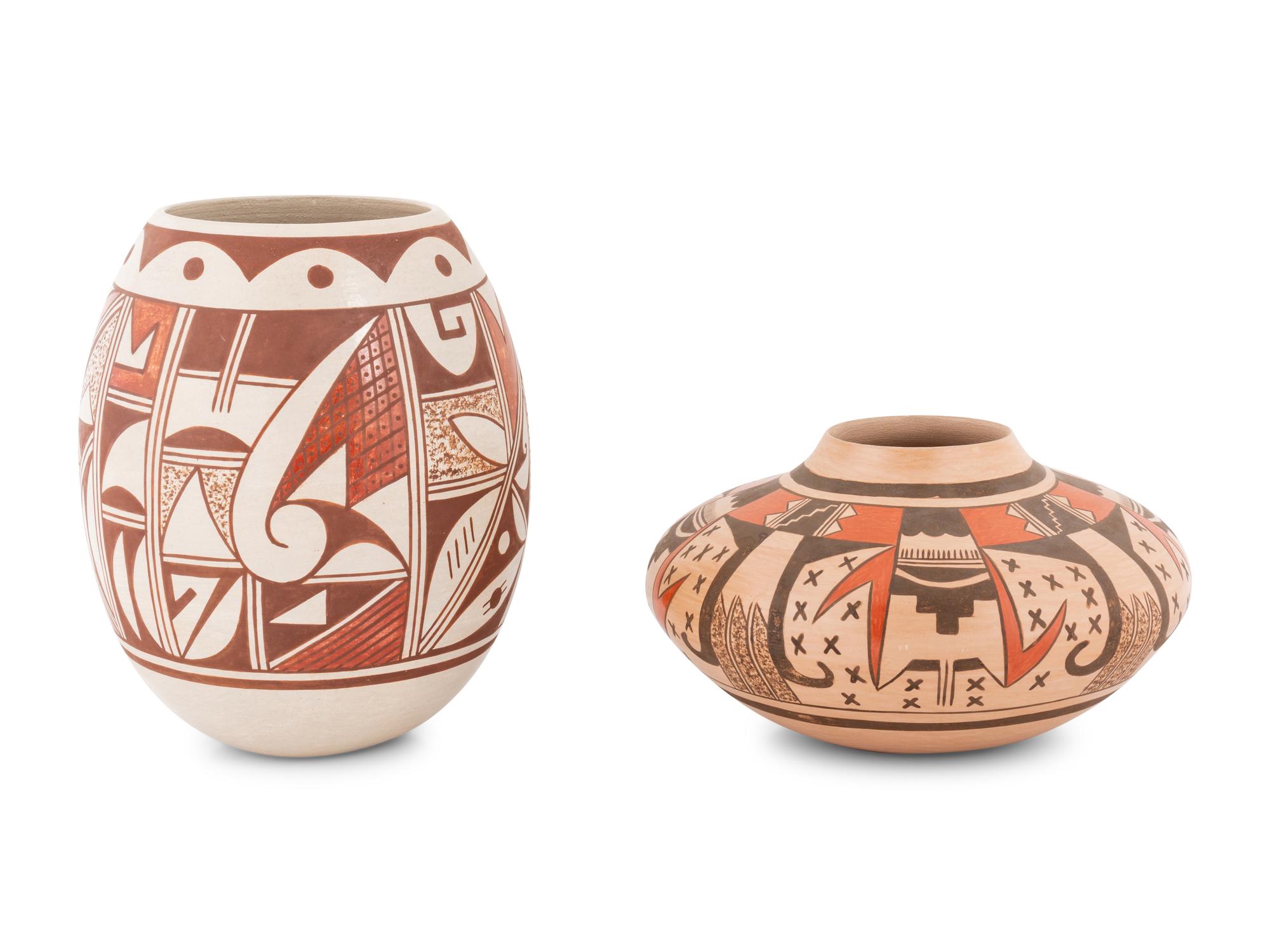 Hopi Pottery Jars