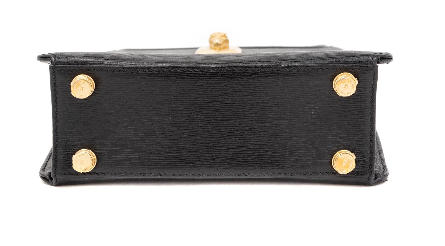 Barry Kieselstein-Cord Black Leather Purse, 1980-90s