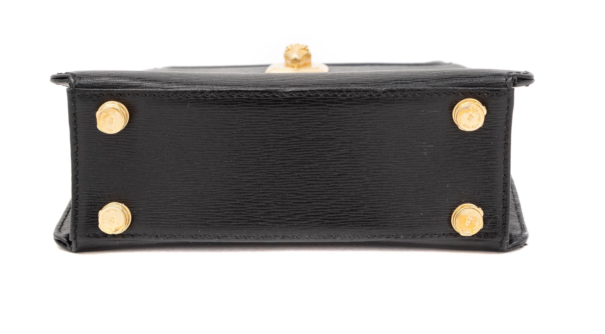 Barry Kieselstein-Cord Black Leather Purse, 1980-90s