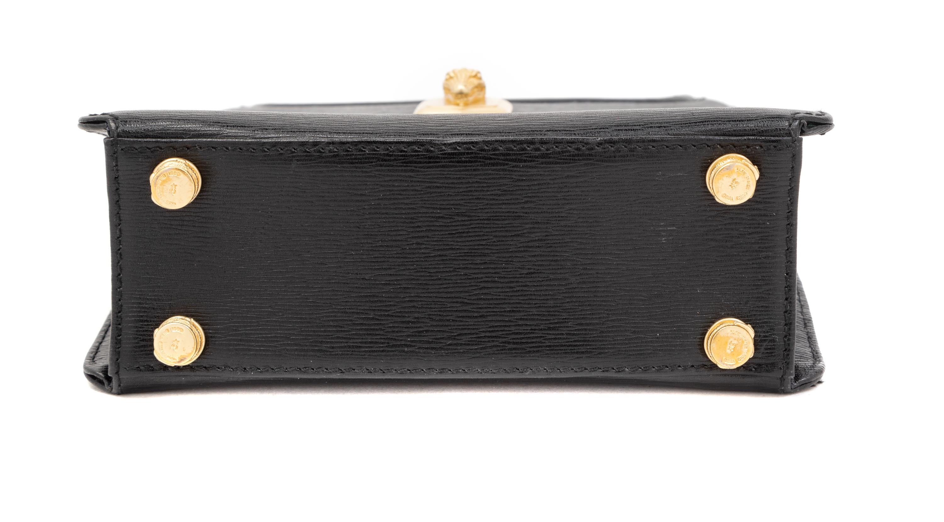 Barry Kieselstein-Cord Black Leather Purse, 1980-90s
