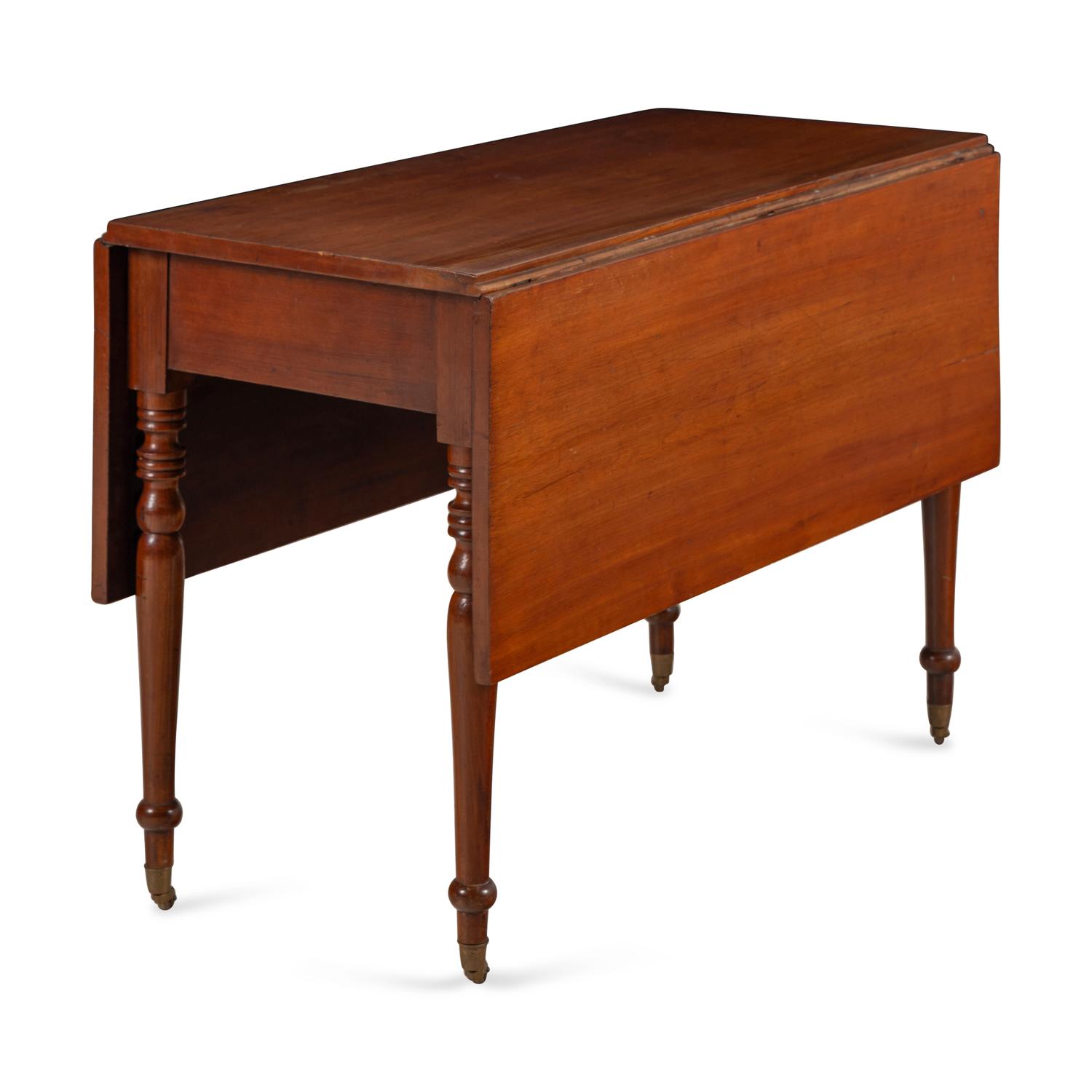 An American Cherrywood Drop-Leaf Table