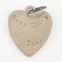 Civil War Charm Identified to Private Meisner, 28th Illinois Infantry