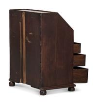 A William and Mary Diminutive Oak Slant Front Desk