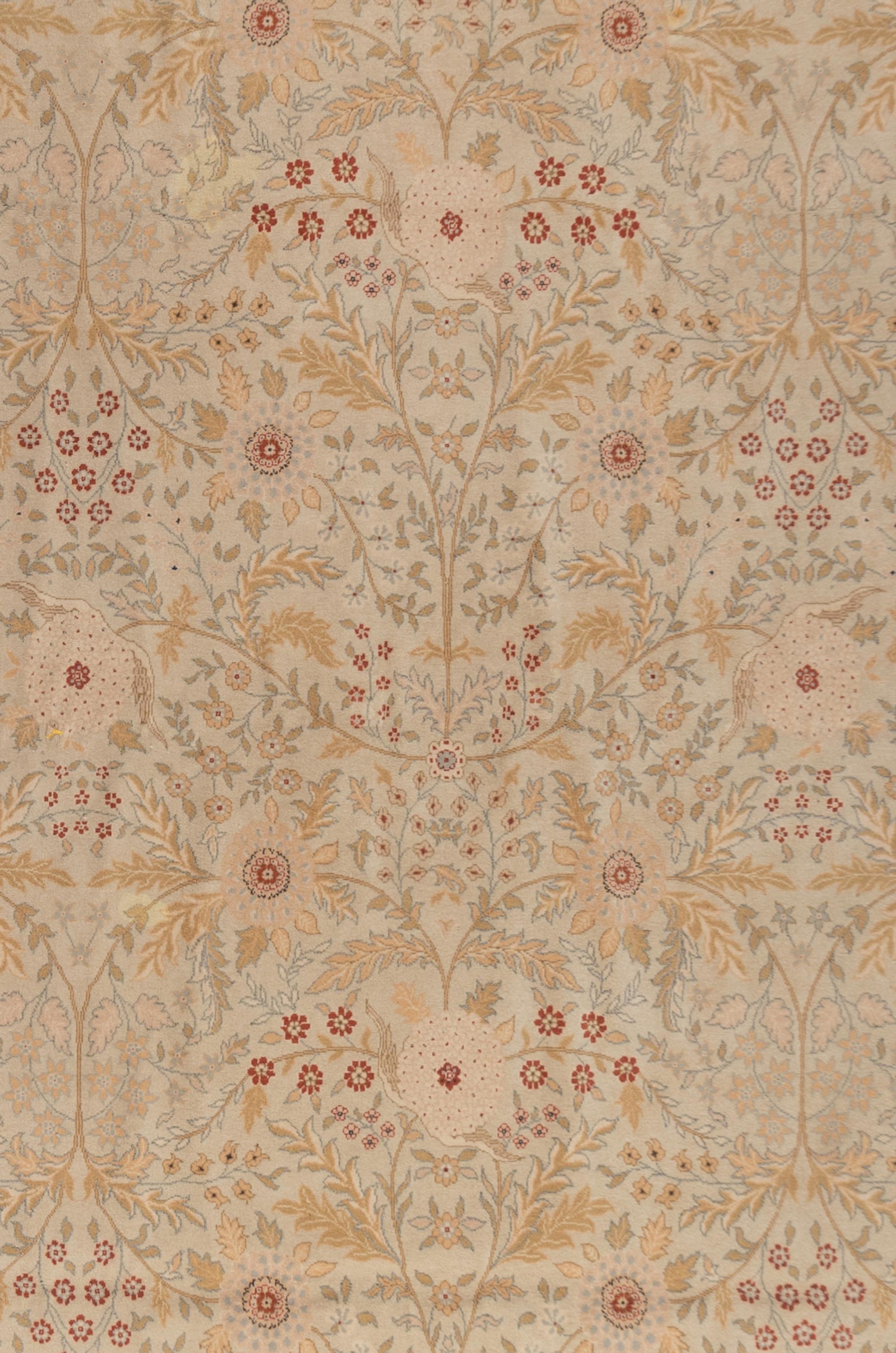 An Agra Style Wool Rug