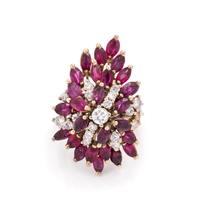 RUBY AND DIAMOND RING