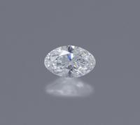 A 1.05 Carat Oval Brilliant Cut Diamond,