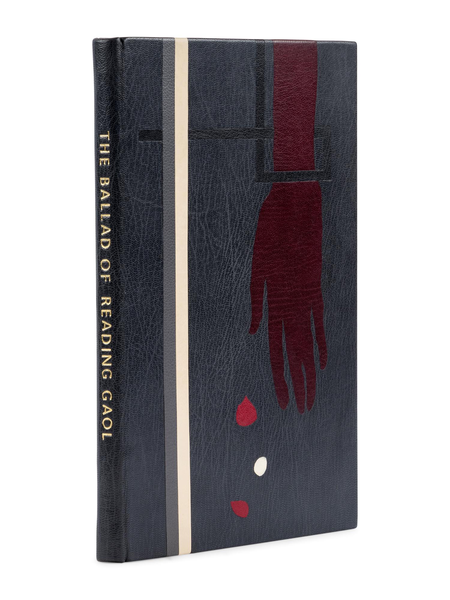 [HOOD, Derek, binder]. WILDE, Oscar (1854-1900). The Ballad of Reading Gaol . New York: The Heritage Press, 1937.