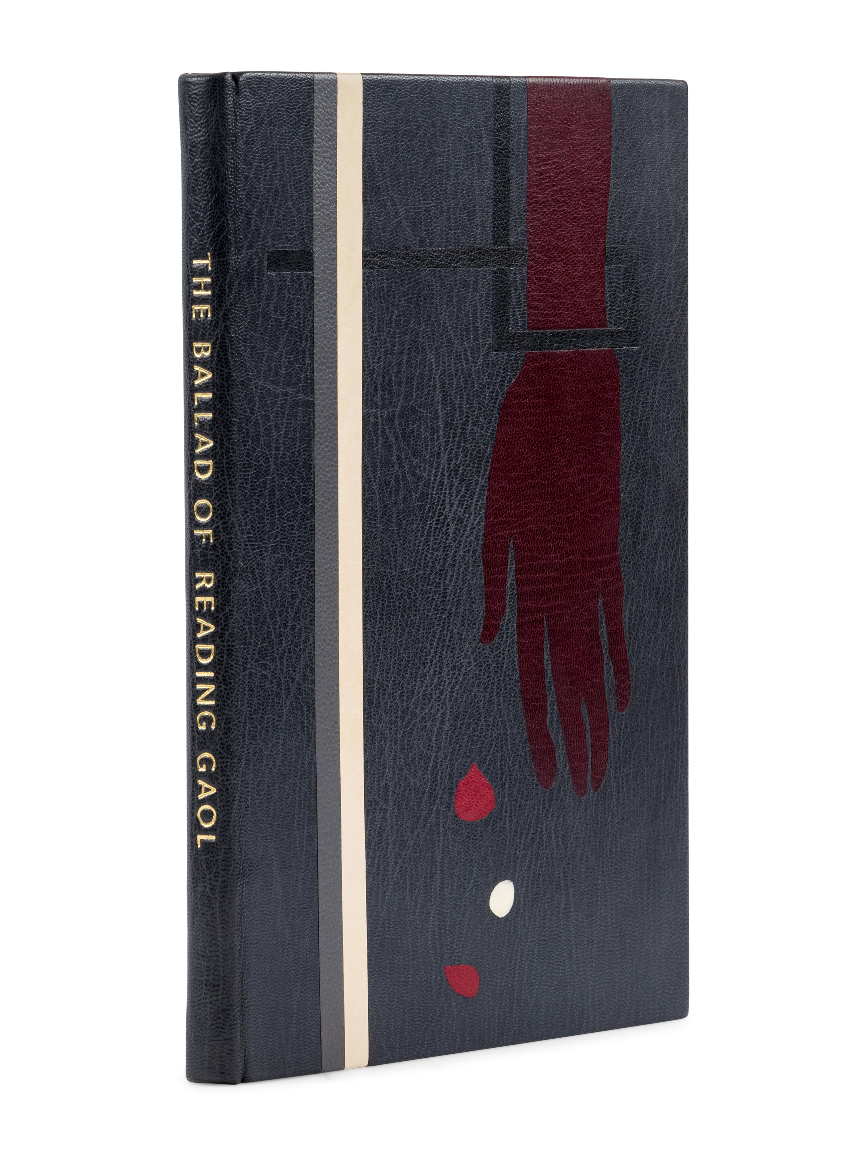 [HOOD, Derek, binder]. WILDE, Oscar (1854-1900). The Ballad of Reading Gaol . New York: The Heritage Press, 1937.
