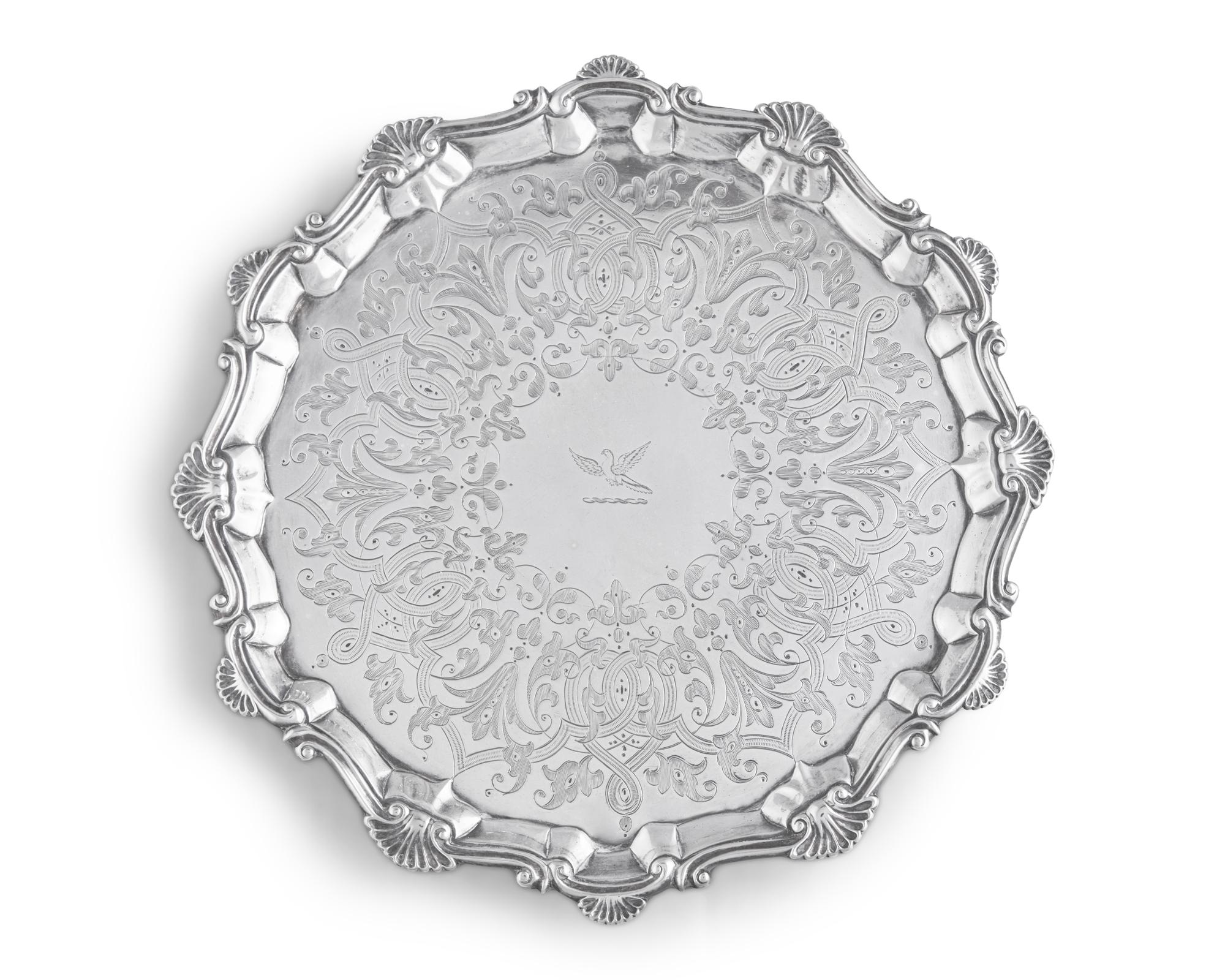 A George III Sterling Silver Salver