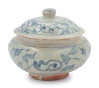 A Chinese Porcelain Lidded Jar