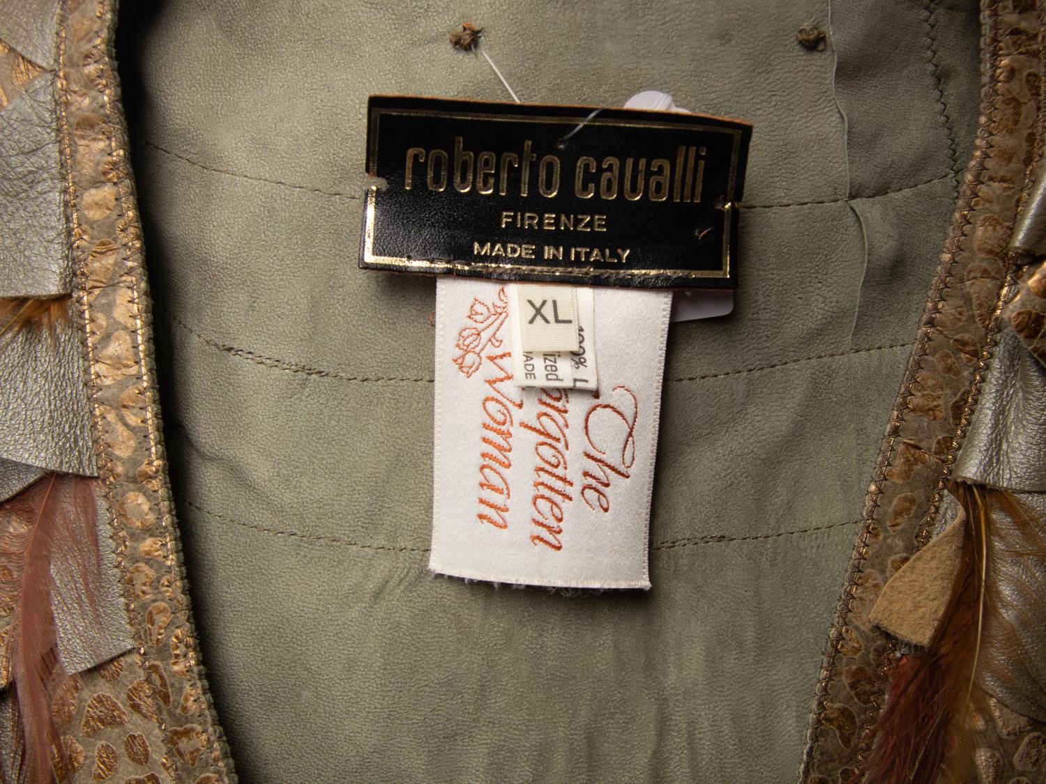 Roberto Cavalli Suede Coat, 1980s