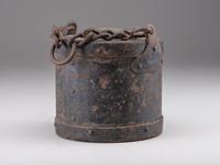 [CIVIL WAR]. Artillery grease bucket.