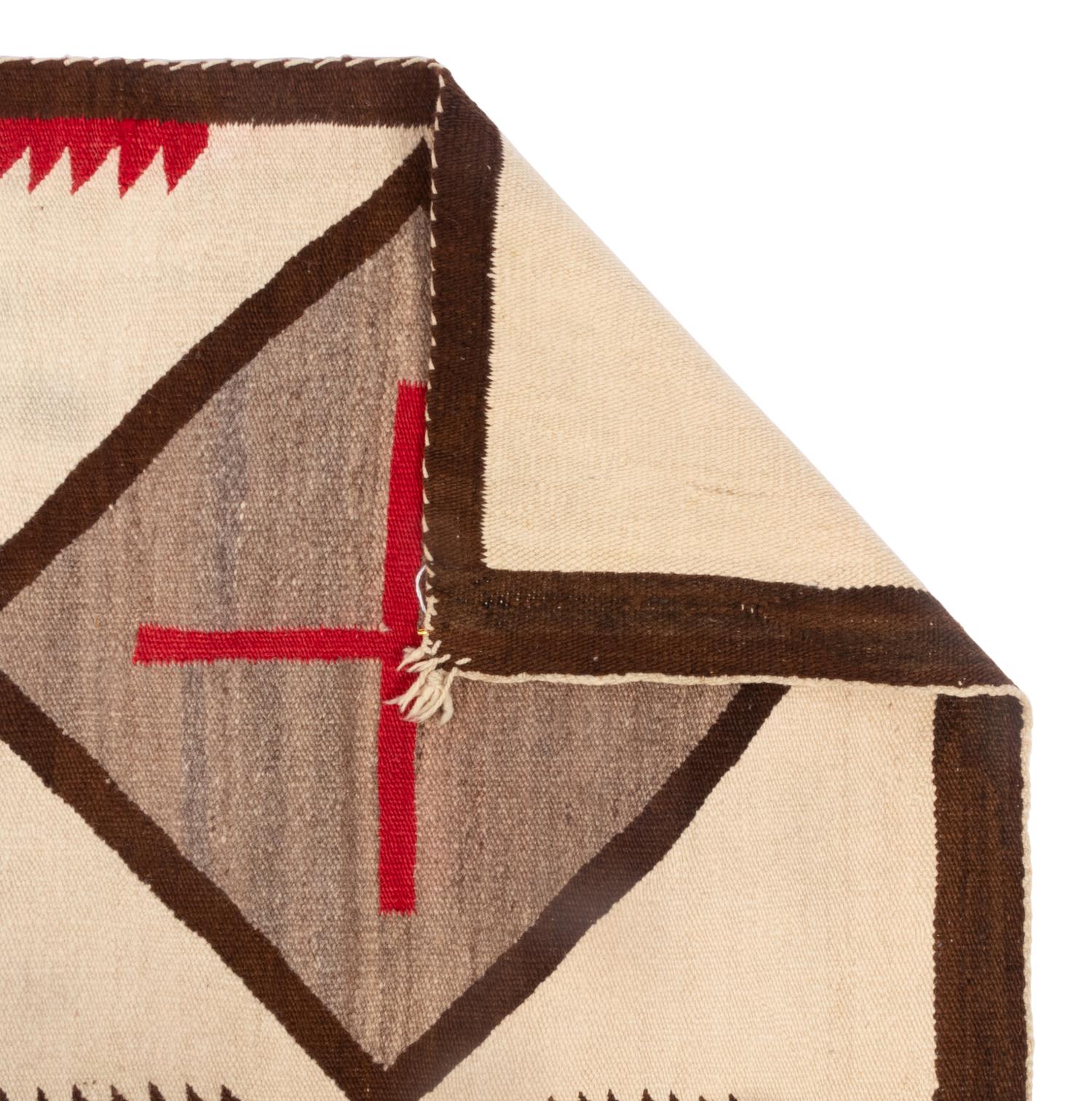 Navajo Crystal Pattern Weaving / Rug
