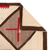 Navajo Crystal Pattern Weaving / Rug