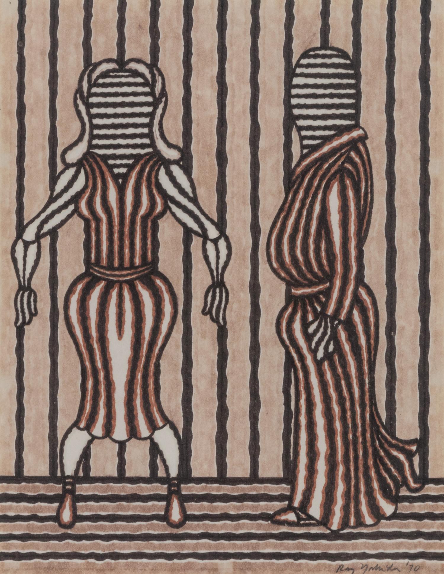 Unitled (Figure) and Untitled (Figures) , 1970
