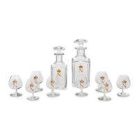 A Set of Baccarat Decanters and Snifters