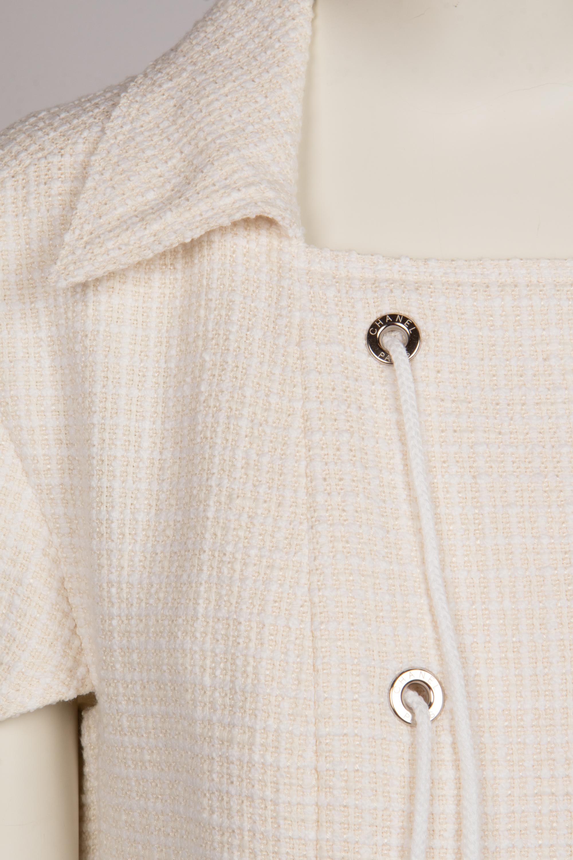 Chanel White Dress, Cruise 2007