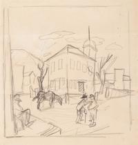A Dispute with the Sheriff , c. 1926