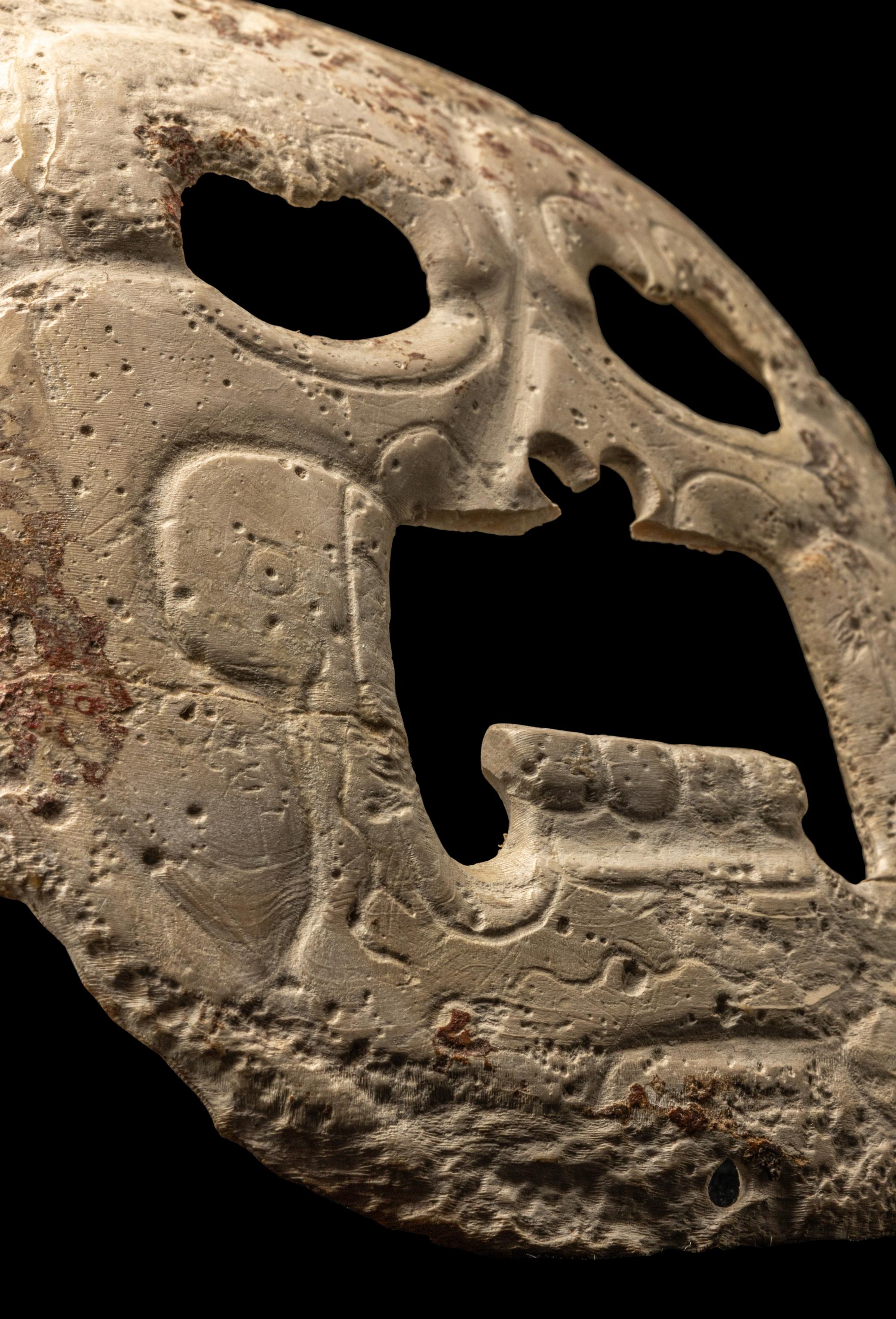 A Maya Face Pendant
