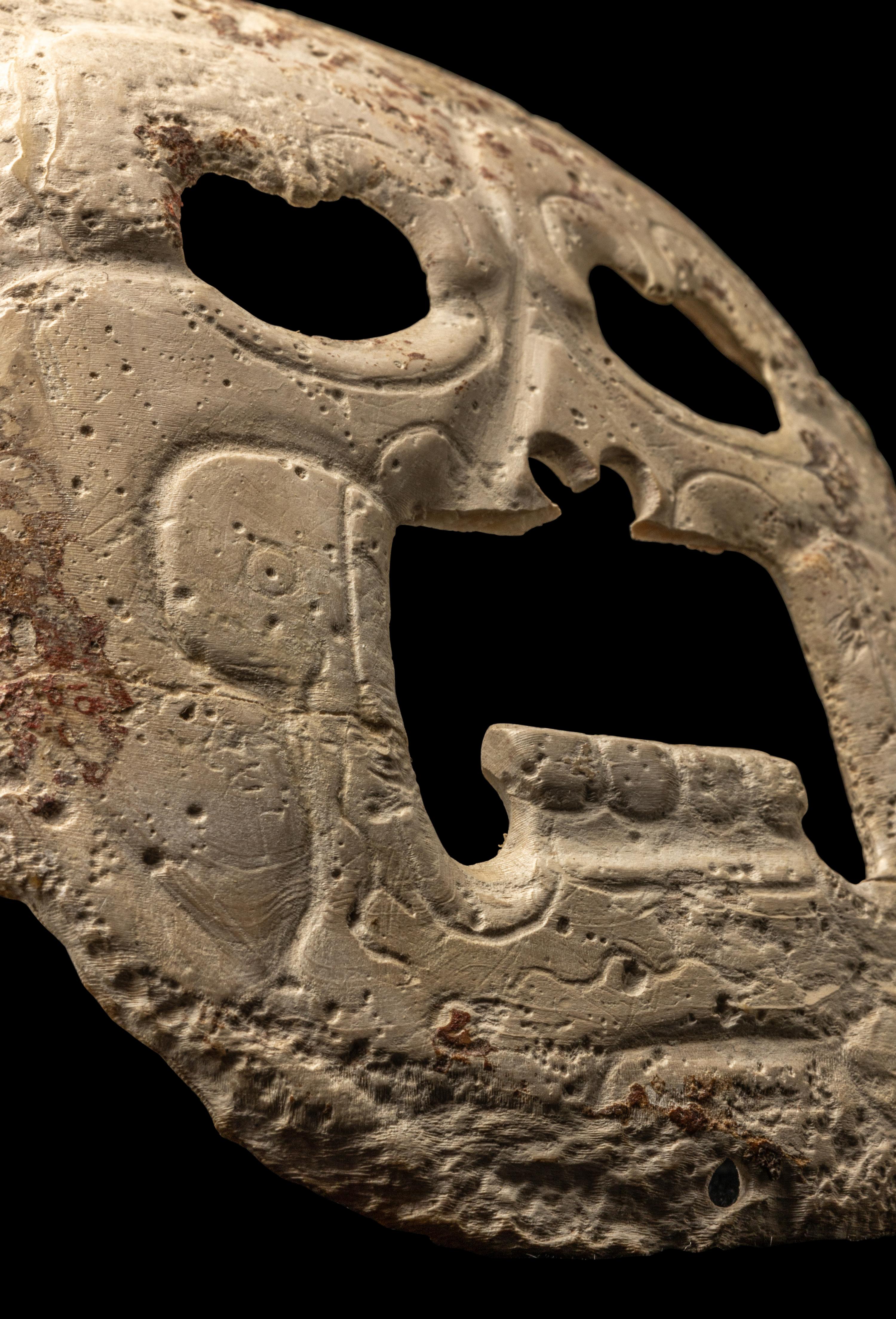 A Maya Face Pendant
