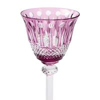 A Set of Eight Saint-Louis Cut-to-Clear Wine Glasses